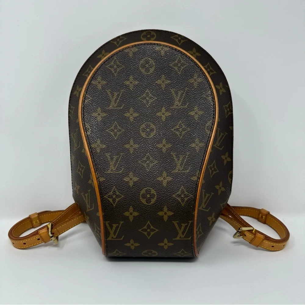 Louis Vuitton Brown and Tan Monogram Backpack